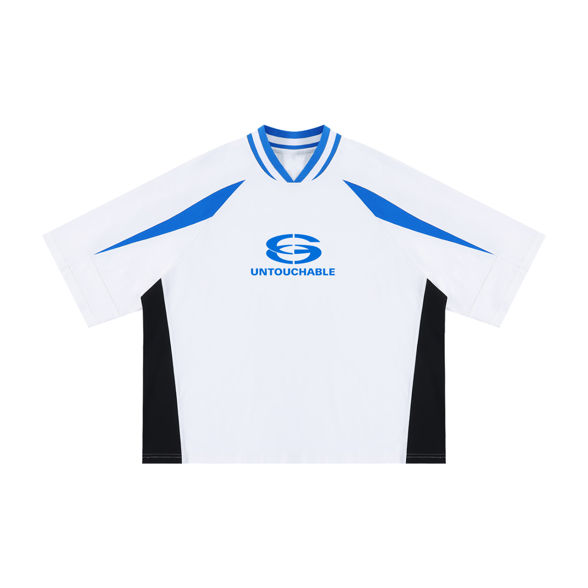 John 3:16 White V-Neck Jersey