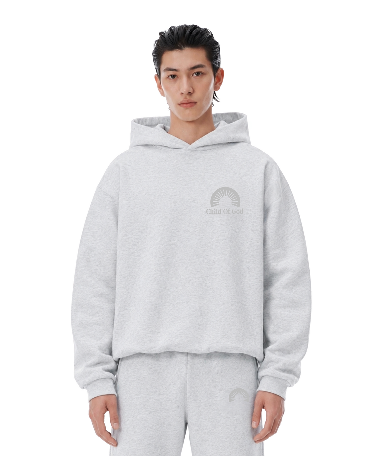 Child Of God Flared Pants Grey