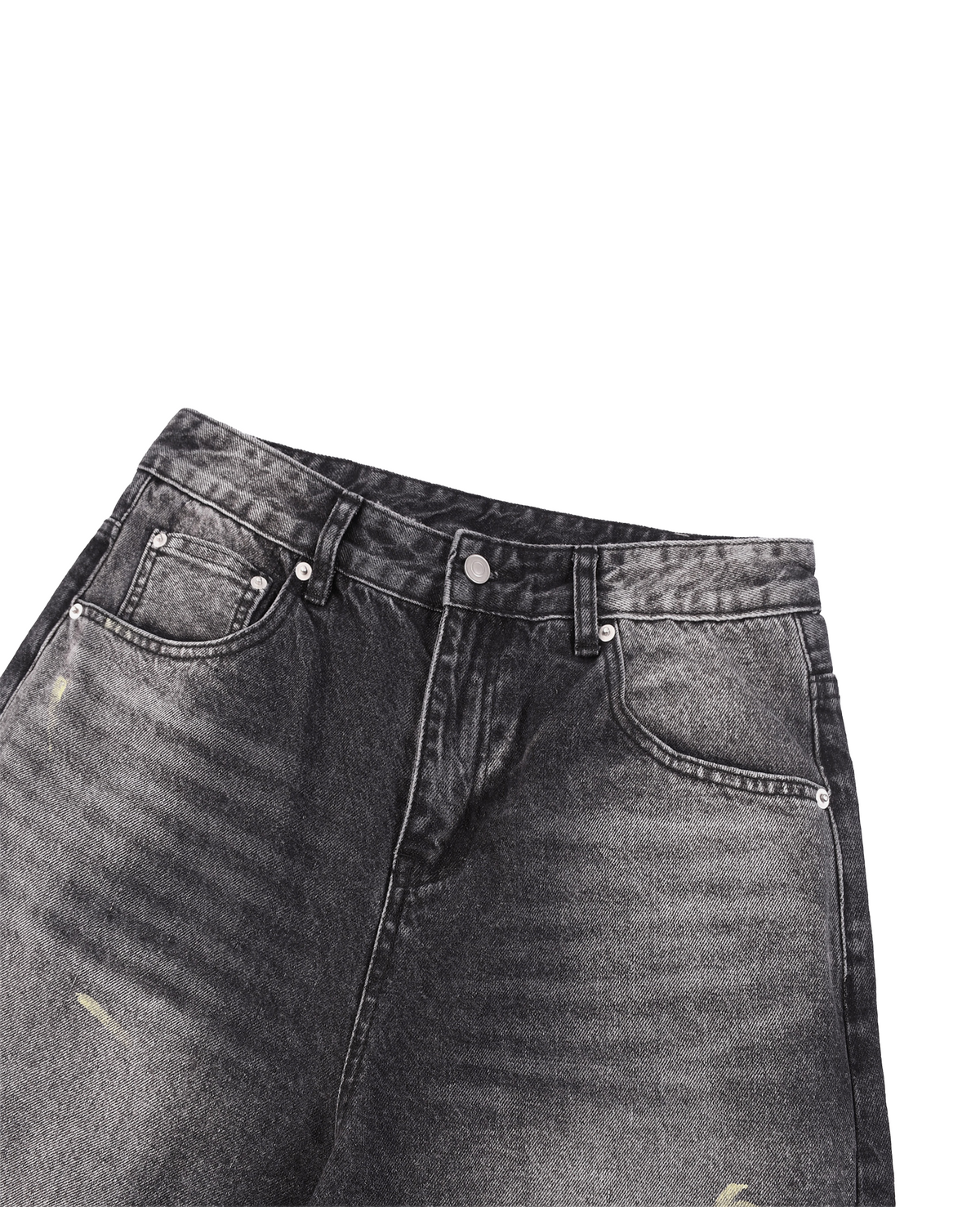 Adam's Vintage Wash Wide Leg Denim Shorts (Men Limited Edition)