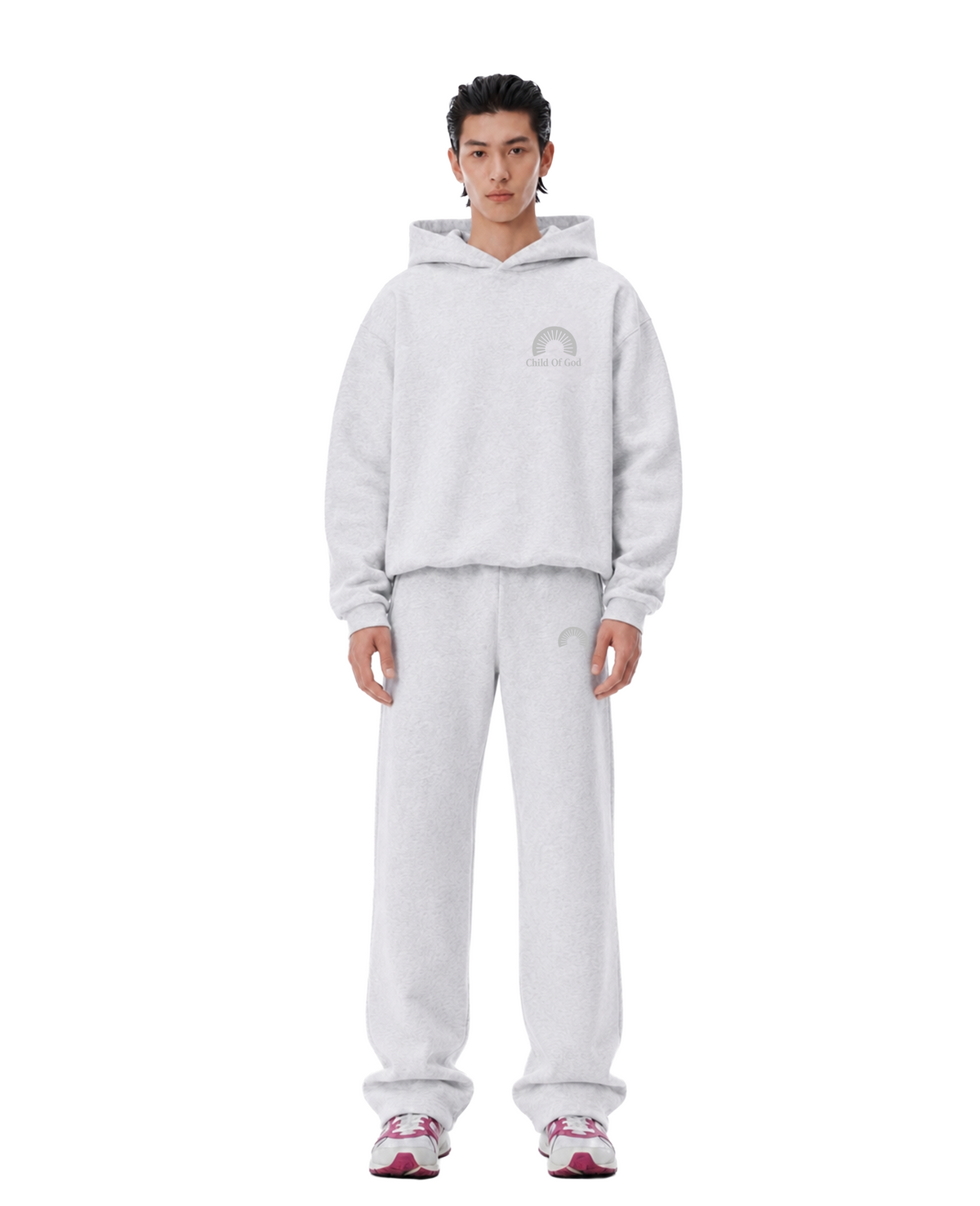 Child Of God Flared Pants Grey